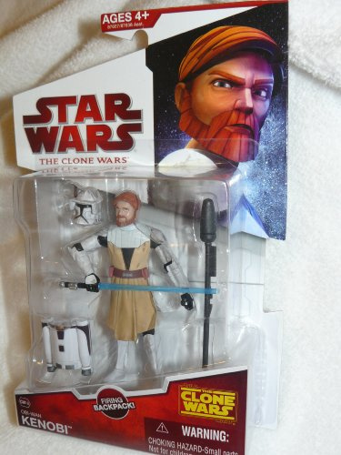 Obi-Wan Kenobi (Re-Issue) - Star Wars Clone Wars Action Figures (2009)