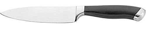 Pintinox 741000EH Küchenmesser Serie Professional, Klingenlänge: 20 cm, Schwarz