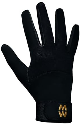 Riverside Outdoor Macwet Gloves Black Non Slip All Grip Long Cuff Aquatec Comfort Sports Glove - 8.5
