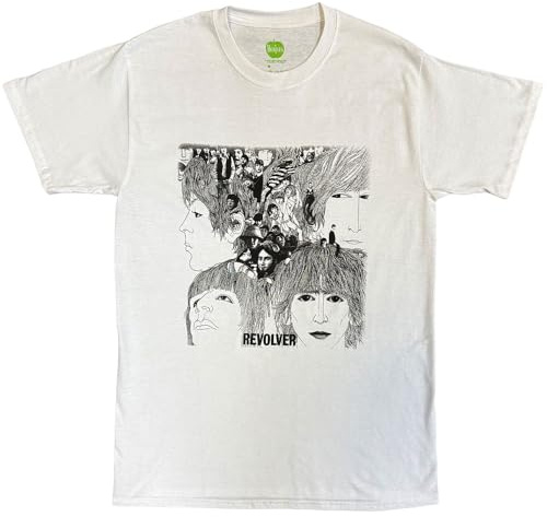 Rock Off Officially Licensed Products Men's Revolver Album Cover T-Shirt (Pack of 1)