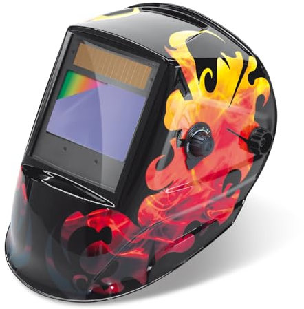GYS 044098 Schweißhelm LCD ZEUS 5-9/9-13 G FIRE