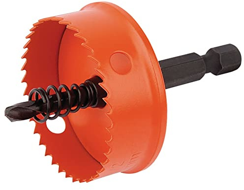 Draper 34989 Expert Bi-Metal Hole Saw with Integrated Arbour, 38mm