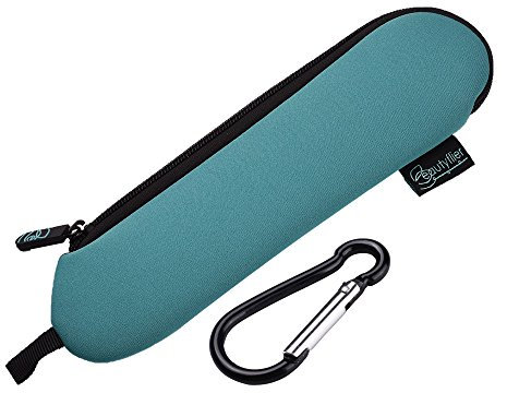 Beautyflier Sac à couverts en néoprène de 3 mm d'épaisseur pliable pour couverts de voyage (couverts non inclus)