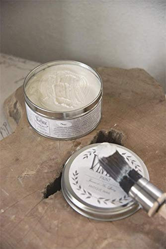 JDL Jeanne d'Arc Living 370ml/12,5 oz Antique Wax Vintage Paint Wachs versch.Farben (Pearl)