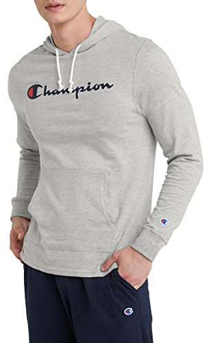 Champion Herren Middleweight Champion Hoodie Jacke, Oxford Grey, L EU