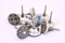 KNOBSWORLD 10 x Mix Vintage Look Flower Ceramic Knobs Door Handle Cabinet Drawer Cupboard Pull Xfer (New Mandala xfer)