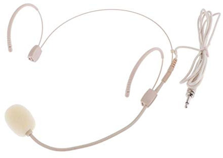 Sharplace Mikrofon Prop Kostüm Headset Bühne Synch