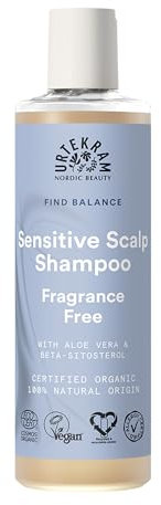 Urtekram Shampoo - Ohne Parfum, Find Balance, Sensitiv 250 ml, Vegan, Bio (no perfume)