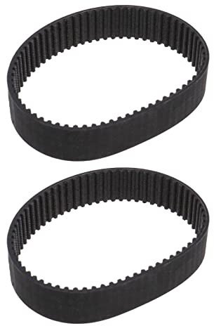 ECSiNG 2pcs Courroie d'entraînement Rabot en Caoutchouc HTD201-3M-14 67 Dents Boucle Fermée CT2610387984 Compatible avec Bosch Skil