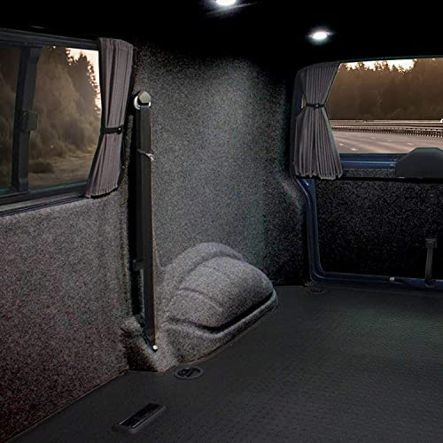 KARAT Filzstoff - Bastelfilz - Bespannstoff Kfz Filz Stoff für Auto Innenraumverkleidung Bezugsstoff Meterware Nadelfilz Camper ausbau Wohnmobil Filz Auto Innenausbau Superflex Schwarz 200 x 300 cm