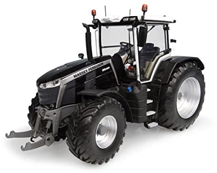 Universal Hobbies- Tracteur Massey Ferguson 8S.285-Edition Noire, UH6341