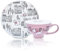 Silver Buffalo Disney The Aristocats Marie - Juego de taza de té y platillo de cerámica