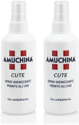 Amuchina Cute Spray Igienizzante con Antibatterico, 200 ml (Confezione da 2)