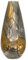 Bloomingville 24 cm Kunstglas organisch geformt, mehrfarbige Vase