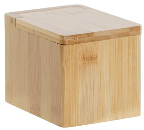 Salero nordico bambu natural para cocina sol nacido (Salero)