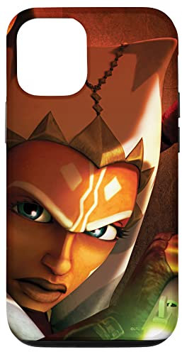 Hülle für iPhone 12/12 Pro Star Wars Ahsoka Tano Power of the Galaxy Lichtschwert