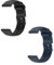 2 bracciali sportivi compatibili con Samsung Gear S2/S2 Classic, cinturino di ricambio da 20 mm, cinturino in silicone traspirante per Samsung Gear S2/S2 Classic Smartwatch