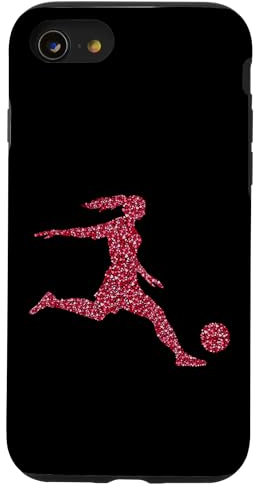 Fußball Mädchen Fussball Fußballerin Damen Hülle für iPhone SE (2020) / 7 / 8