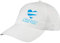 Generico Napoli Cap mit gebrochenem Herz, Mütze aus Polyester, 5 Paneele, Klettverschluss, Weiß, One size