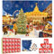 Adventskalender 2024 Puzzle Weihnachts Erwachsene, Dreamtop 1008 Teile Adventskalender Puzzles Weihnachten Geschenke für Männer und Frauen (Stil B)