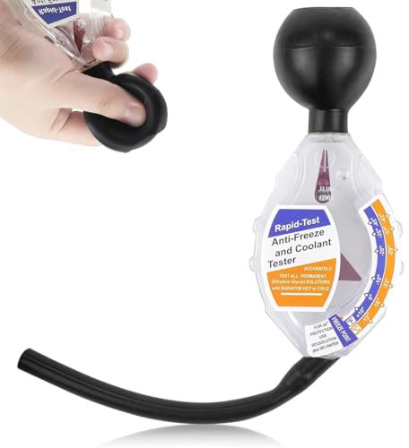 Tester Antigelo per Auto, Tester Antigelo,Densimetro Antigelo,Misuratore Antigelo Auto Fino a -43°C,Misuratore Liquido Antigelo,Densimetro Prova Antigelo di Strumento di Riparazione per Vetture
