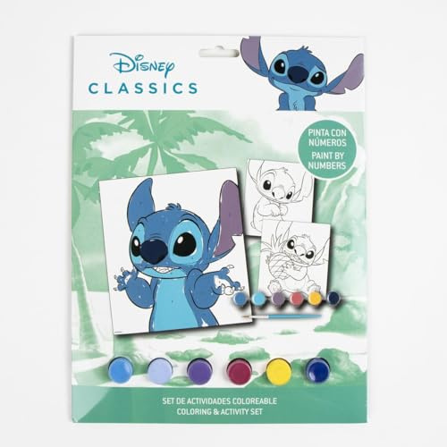 CERDÁ Life's Little Moments Stitch Schreibwaren-Set, Farbe, 22,6 x 29,8 x 1,0 cm (2700001808)