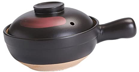 GLEAVI Casserole Argile de Cuisine Traditionnel Cuite Énergie Cuisson Uniforme pour Plats Mijotés Familiale