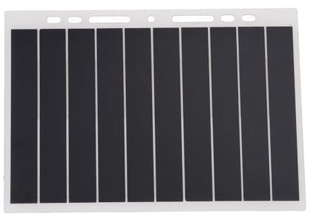 HELEVIA 10W 5V 2A Solar Panel Ladegerät, Hochleistungsmonokristalline Silizium -Tragbar -Solar -Batterie -Ladegerät für Camping -Wandern Im Freien Im Freien