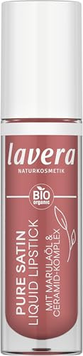 lavera Pure Satin Liquid Lipstick Nude Petal 02