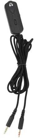 Plyisty Cavo Prolunga per Cuffie da 3,5 Mm con Jack per Microfono Cavo Prolunga Placcato Oro da 2 M con Controllo del Volume e Microfono a un Tasto per PC Smartphone Tablet