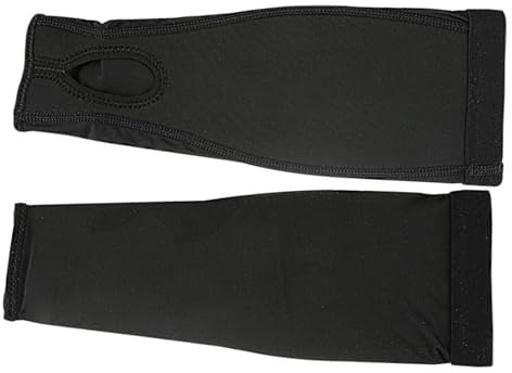 MURYE Volleyball-Armstulpen mit Daumenloch und gepolstertem Polster, atmungsaktiver Unterarmschutz für Männer und Frauen, Sport, Unterarm für Sportler, 1 Paar