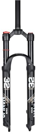 LHHL Mountainbike-Federgabel 26/27.5/29 Zoll,Schnellspanner,1 1/8 gerader Gabelschaft,120 mm Federweg,Scheibenbremsaufnahme 9 x 100 mm,manuelle/ferngesteuerte,for MTB/XC(Manual,27.5)