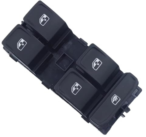 Interruptor Mando Elevalunas Compatible Con Seat Para Ateca 2016-2025 Para Leon 2013-2025 Para Ibiza 2018-2025 OEM: 5G0959857B Botón Control Interruptor Ventana Eléctrica Piezas