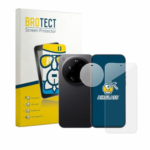 BROTECT Schutzglas für Xiaomi 17 Ultra | (Display+Kamera) Transparenter Displayschutz Made in Germany Schutzfolie Panzer Folie Glas 9H Einfache Montage Clear