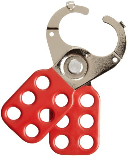 Ganascia di Bloccaggio in Acciaio Con Grillo, 40mm x 111.06mm x 5.69mm, Rosso