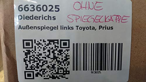Diederichs 6636025 Spiegel Komplett Links
