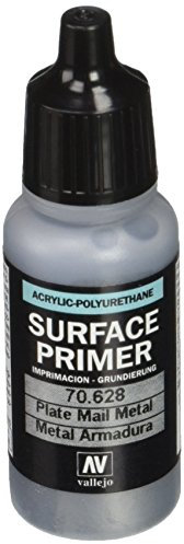 Vallejo Model Color Polyurethan-Grundierung, 17 ml, Blechschild, Metall