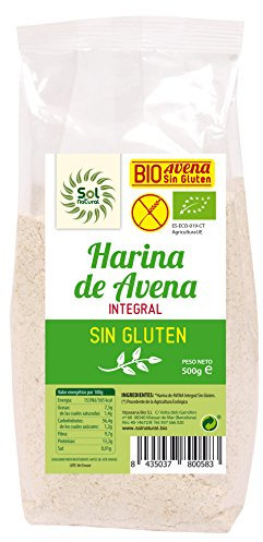 Solnatural Harina De Avena Sin Gluten Bio 500 G 400 g
