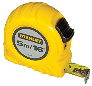 Stanley Pocket Tape 5M/16FT 0 30 496