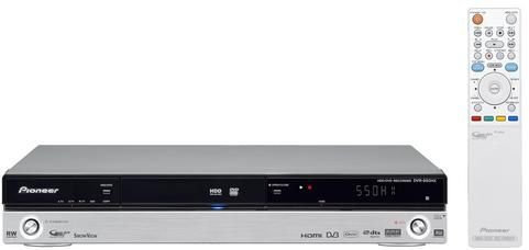 Pioneer DVR-550HX-S - 1080p DVD Recorder - With 160GB Hard Disk & Freeview