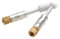 Vivanco HQ SAT Anschlusskabel F-Stecker <-> F-Stecker, 110dB, 5,0m, weiß