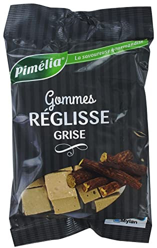 Pimélia Gommes Réglisse Grise 100 g