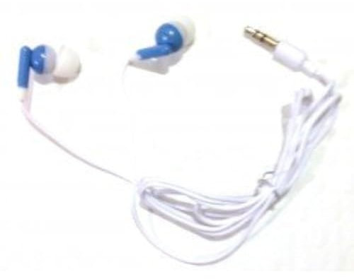 TFD Supplies All'ingrosso Bulk Auricolari Cuffie 100 Pack per iPhone, Android, lettore MP3 - Blu