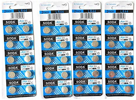LiCB - Pack of 40 LR44 AG13 357 303 SR44 1.5V Button Coin Cell Batteries