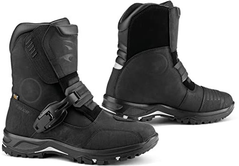 FALCO Marshall Stivali da moto (Black,45)
