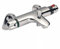 VeeBath Modern Chrome Pro Thermostatic Deck Mounted Exposed Shower Bar Mixer Brass Diverter Valve