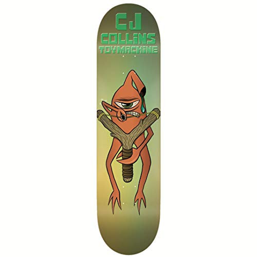 Toy Machine Skateboard Deck Collins Slingshot 8.38 Skateboard Deck