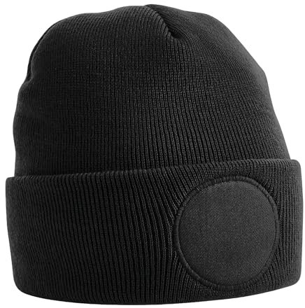 Circular Patch Beanie