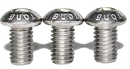 100 Stück M3 x 10 DIN 7380 Flachrundschraube mit Innensechskant, Edelstahl A2