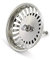DL-pro Bonde à panier 82 mm avec tige de levage 8 x 47 mm 24 fentes compatible avec Blanco 125555 pour bonde d'évier